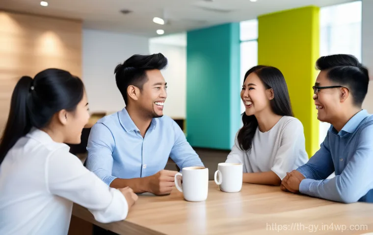 셀프 매니지드 팀의 연속적인 평가 및 피드백 - **Prompt: "A professional, diverse team, with a subtle emphasis on Thai or Southeast Asian represent...